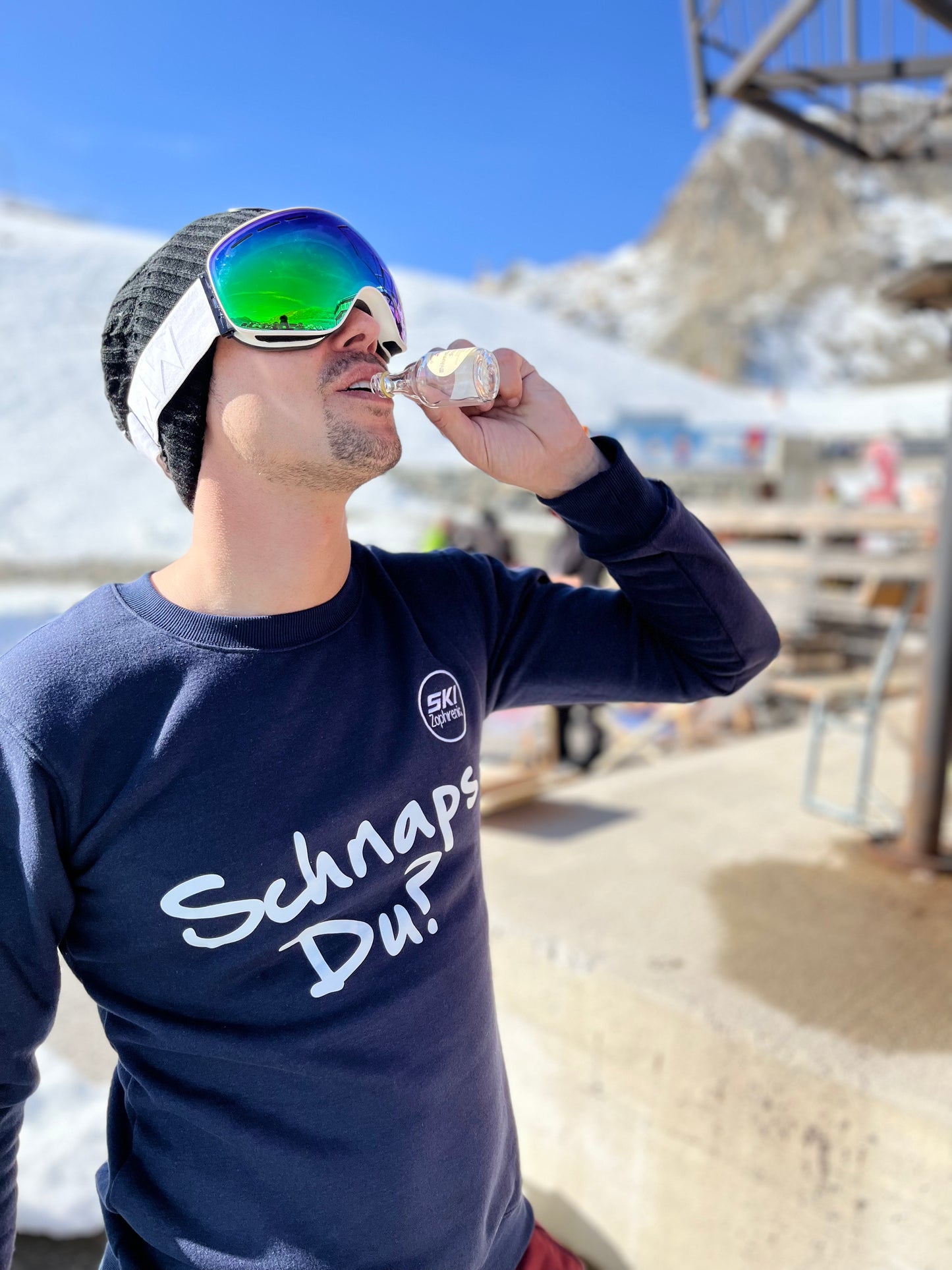 Heren Apres-Ski trui  - Schnaps du?