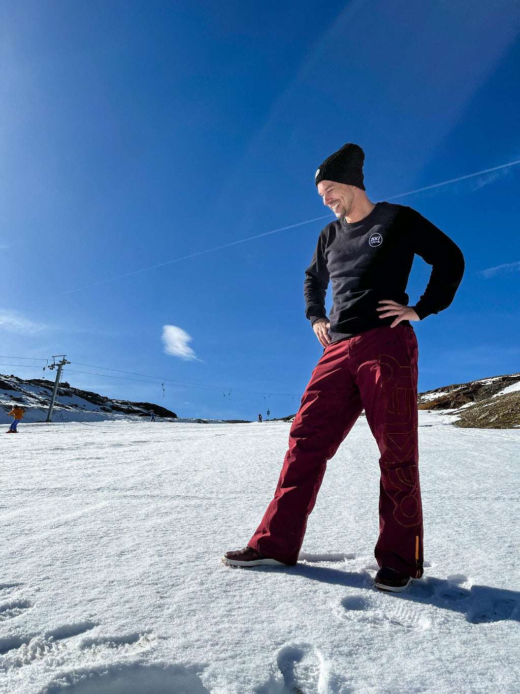 Heren Apres-Ski trui  - Skizophrenic.
